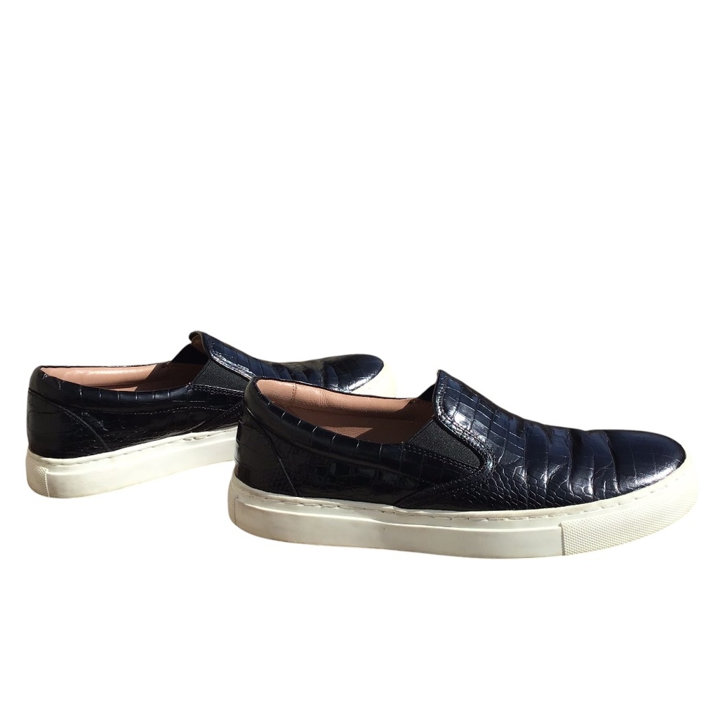Hugo Boss Women’s Black Leather Slip On Shoes